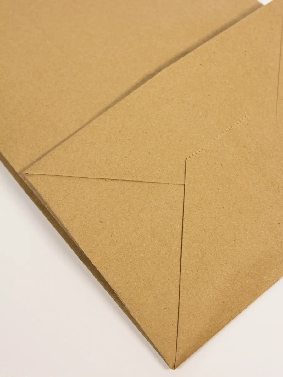 Fishka Kraft Ambalaj Torbaları, Düz Tabanlı, 100 Adet, 29x22x12 474557544