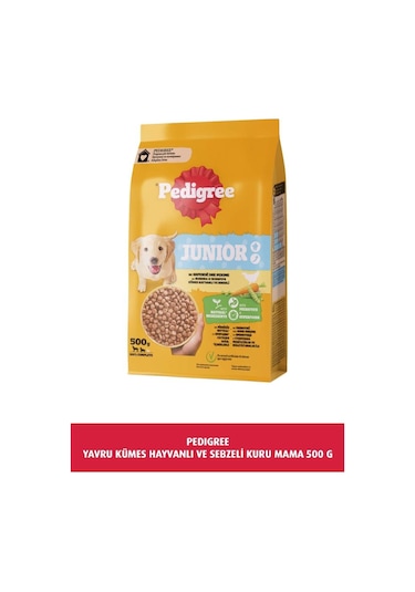 Pedigree Yavru Tavuklu Köpek Kuru Maması 500 Gr