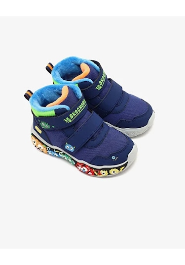 Skechers Play Scene Erkek Çocuk Lacivert Bot Lacivert