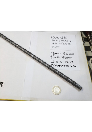 16x800 Sds Plus Yani 16 Mm Kalınlığında 80 Cm Boyunda Pinomatik K