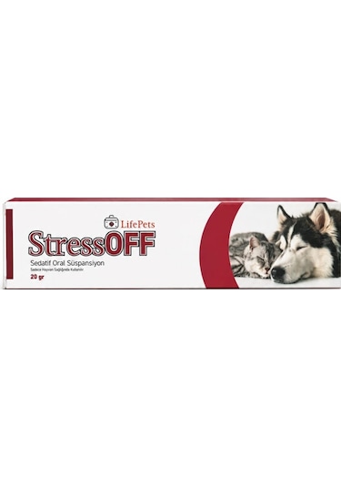 Lifepets Stressoff Sedatif Oral Süspansiyon 20 Gr
