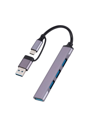 809-a 6'sı 1 Arada Usb+tip-c - Usb Hub Adaptörü Diğer