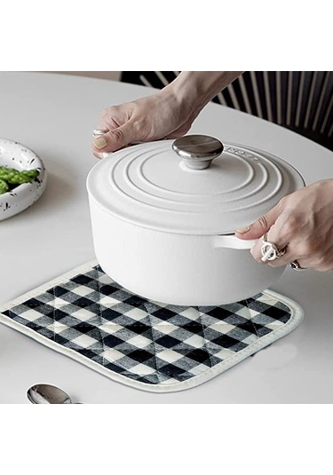 Mutfakta Yemek Pişirmek Ve Fırınlamak İçin Fırın Ve Mikrodalga Matı 2'li Set , Isıya Dayanıklı, Ellerinizi Korur Diğer