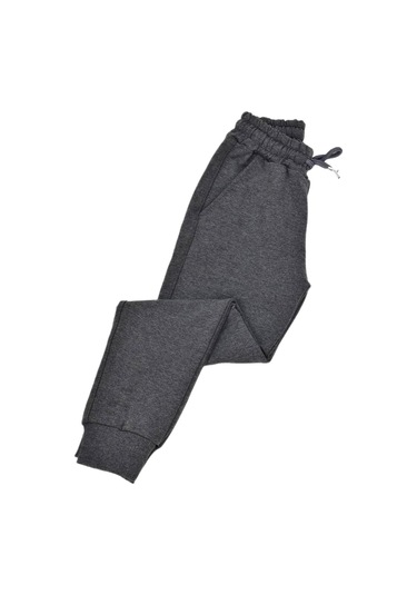 Çocuk Eşofman Altı Paça Manşetli Kız Erkek Bgl-st04726 Füme