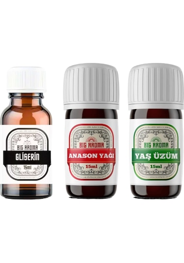Big Aroma Özel Tekirdağ Serisi 3 x 15 ML