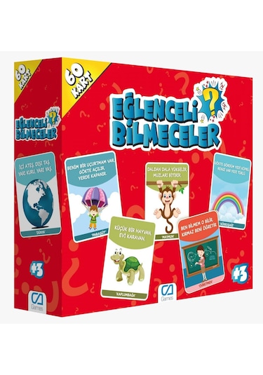 Eğlenceli Bilmeceler Kart Oyunu