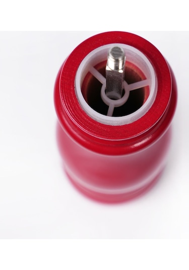 Bordo Ahşap Tuz Ve Karabiber El Değirmeni Öğütücü Grinder 22 Cm Bordo