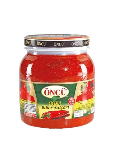 Öncü Tatlı Biber Salçası Cam Pet 1650gr