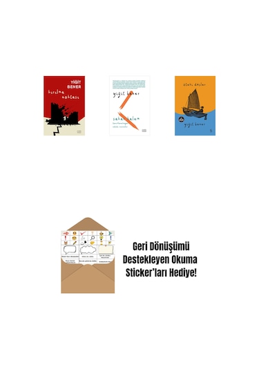 Kırılma Noktası + Sakar Kalem + Öteki Düşler + Okuma Sticker'ları