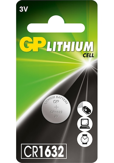 GP CR1632 3V Lityum Düğme Pil