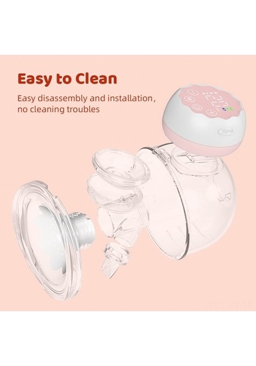 Flybuy Taşınabilir Shineyee Seviyeli, Sessiz, Pompalı, Kapasiteli, Elektrikli Göğüs Pompası 4 180ml 12 - Uo