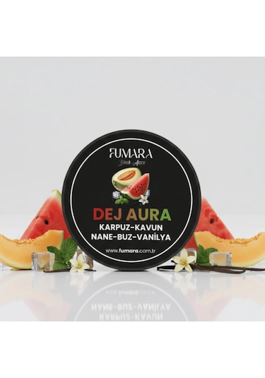 Fumara Dej Aura - Karpuz, Kavun, Nane, Buz, Vanilya Aromalı Nargile Melası 200gr