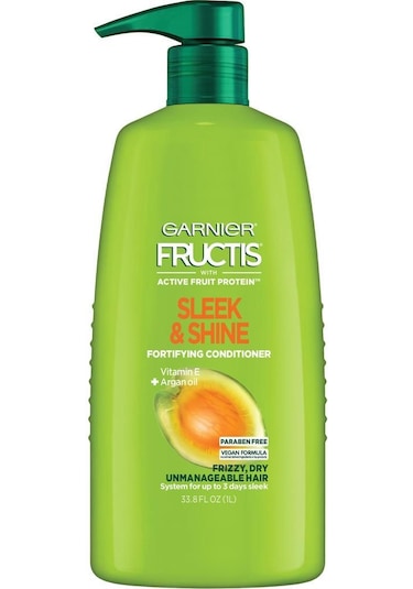 Garnier Fructis Sleek Shine Argan Yağlı Elektriklenme Karşıtı Saç Kremi 1 L