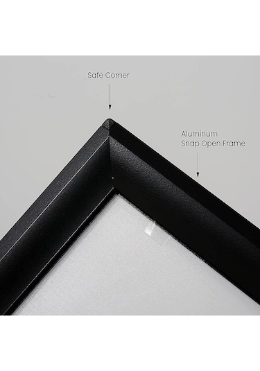 Wind Pro A1 60x85cm Siyah Kaldırım Panosu 60x85