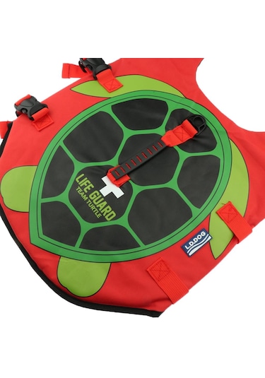 Suntek Pet Köpek Can Yeleği Yüzme Yelek Mayo Kostüm Kaplumbağa-l