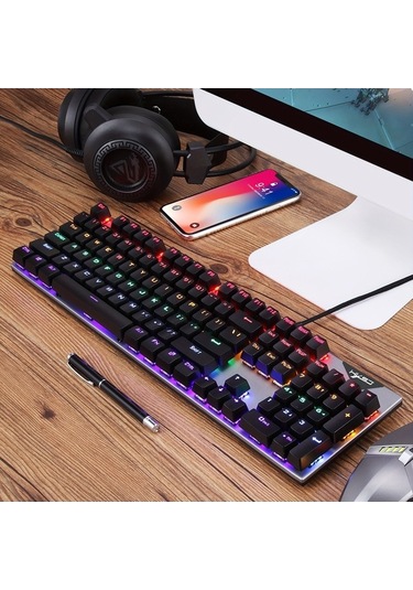 Fastbuy 20 Renkli Işık Ve Katlanabilir Tutucuyla Performans Klavye