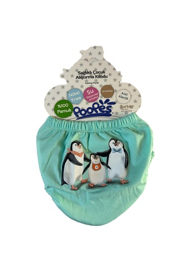 3'lü Alıştırma Külodu 3'lü Maceracı Penguenler