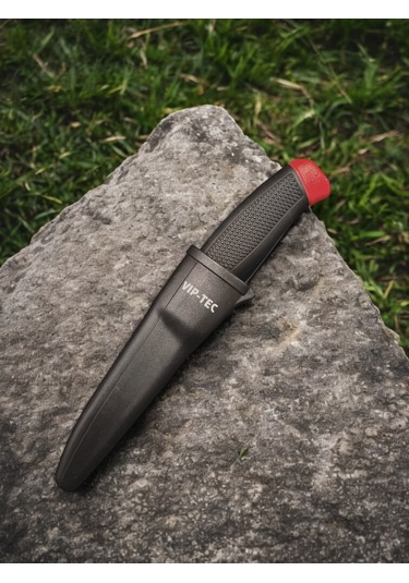 Vip-tec Vt875301 Çok Amaçlı Paslanmaz Çelik Bıçak/kamp Bıçağı Made İn Sweden Kırmızı - Siyah