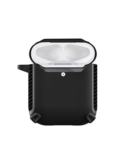 Ekılıf - Airpods 1.nesil Uyumlu - Kılıf Darbelere Karşı Dayanıklı Koruyucu Silikon Kılıf Airbag 26 - Lacivert