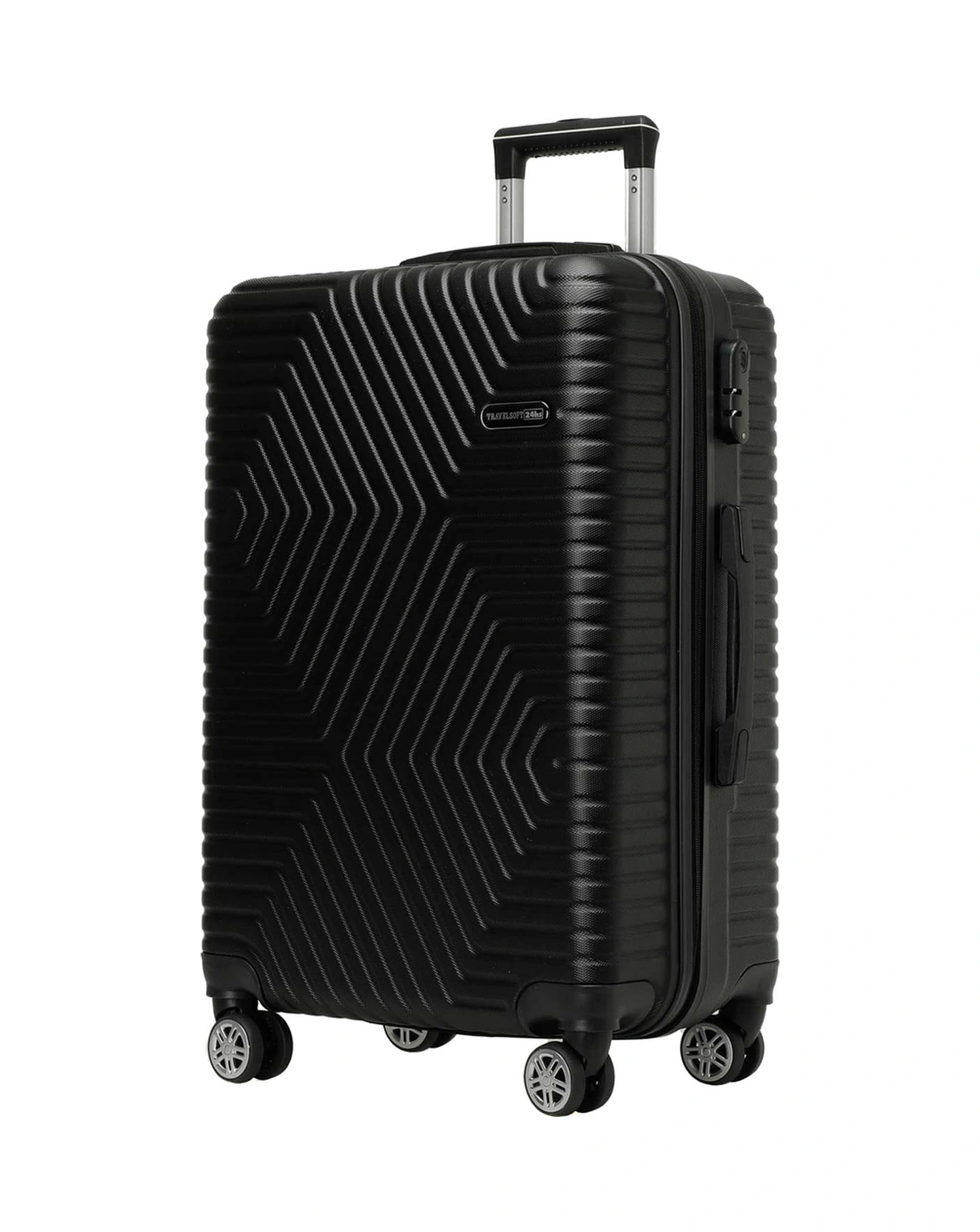 Travel Soft Sanderum -o 5pr Siyah Unisex Orta Boy Valiz Siyah