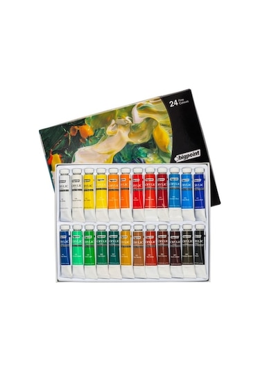 Bigpoint Tüp Akrilik Boya Seti 24 Renk X 12 Ml.