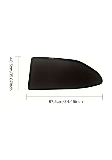 Xuweiwei Toyota Camry 2018 2022 Manyetik Arka Yan Cam Güneşlik Perdesi 2 Parça