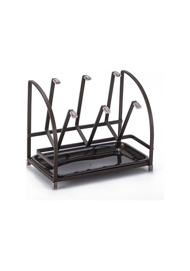 Youtek Çelik Matara/ Bardak Rafı, Ev Ofis Masaüstü Depolama, Suyu Süzme, Aşırı Dayanıklı, Kolay Montaj 20 13 19.5cm Diğer