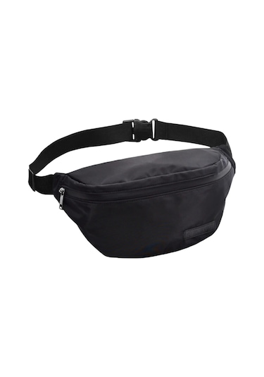 Life Bag Unisex Bel Ve Omuz Çantası Siyah Siyah