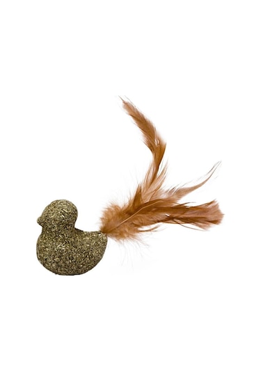 Eastland 5 x 4.5 CM Catnipli Tüylü Ördek Kedi Oyuncağı