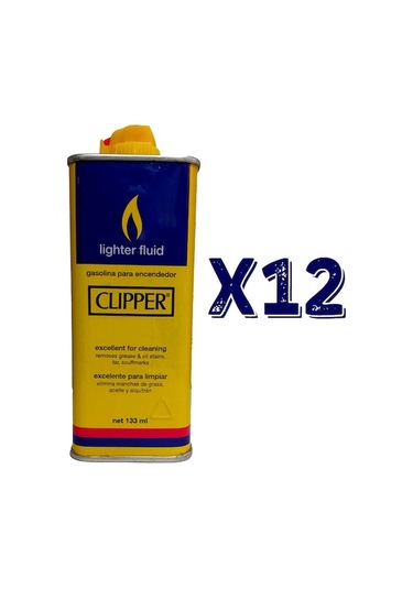 Novahub Clipper Çakmak Benzini 133 Ml 12 Adet Diğer