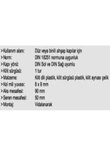 Wc Banyo Kapı Kilit Sessiz Kilit, Sağ Ve Sol Yön Uyumlu Yerli