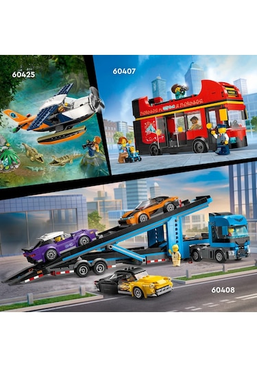 LEGO® City Robot Dünyası Hız Treni Parkı 60421 - 8 Yaş & Üzeri