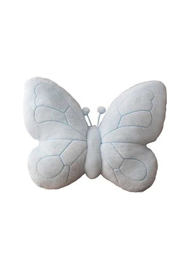 Fastbuy İyileştirilmiş Suntek Kelebek Şeklinde Mavi Yastık Hediyesi, Rahatlatıcı Ve Sevimli Yatak Eşyaları İçin İдеal Mavi