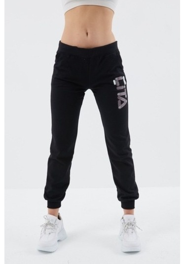 Aymeravm - Paça Lastikli Likralı Eşofman Alt - Çt3901Ga Siyah