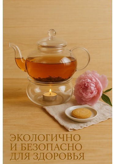 Cnglass Isıtıcı Standlı Demlik Çaydanlık 235582015 Beyaz