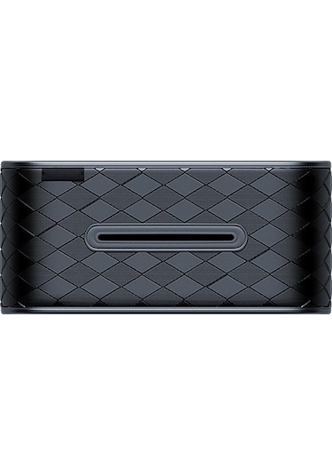 Homyl Mendil Kutusu Kapağı Dikdörtgen Dispenser Otomotiv Araba Siyah