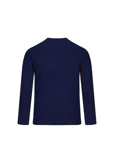 Hatemoğlu İndigo Regular Fit Yarım Balıkçı Yaka Kazak 2982369 Indigo