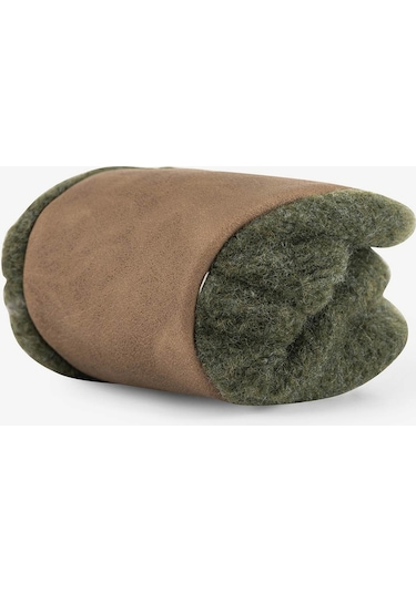 Recycled Woo Wooly Yünlü Haki Barefoot Patik-haki Haki
