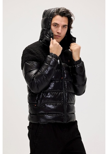Bad Bear Erkek Albert Puffer Coat 24.02.15.001 Siyah