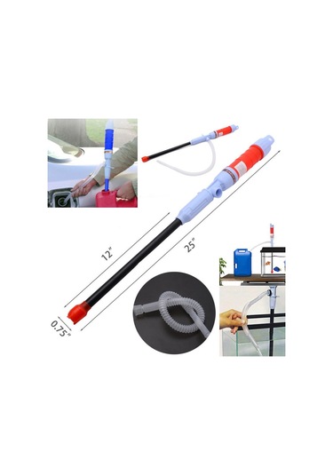 Youmex Mavi El Tipi Elektrikli Sıvı Pompası - Akvaryum Su Değiştirici, Ev/garaj Kullanıma Uygun, Pil Dahil Değil