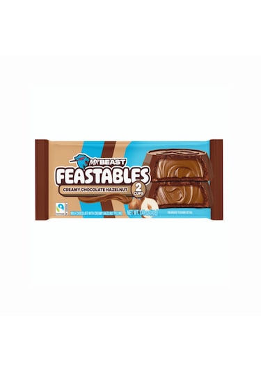 Feastables Mr Beast Creamy Chocolate Hazelnut Cups 40g