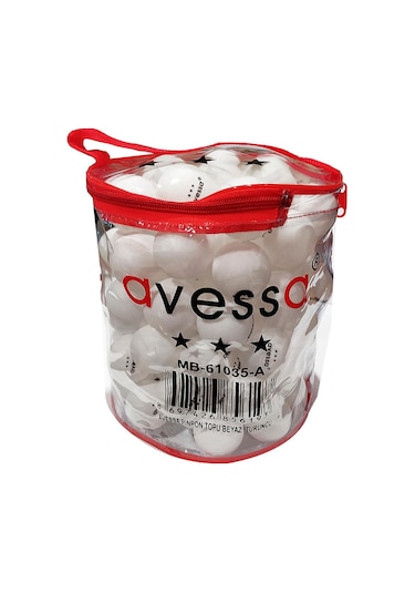 Avessa 100 Adet Masa Tenisi Topu Pinpon Topu Beyaz