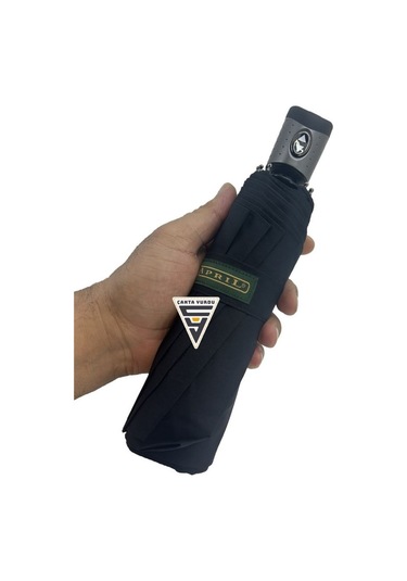 April A-216g A2 Su Geçirmez 10 Telli Tam Otomatik Şemsiye Siyah