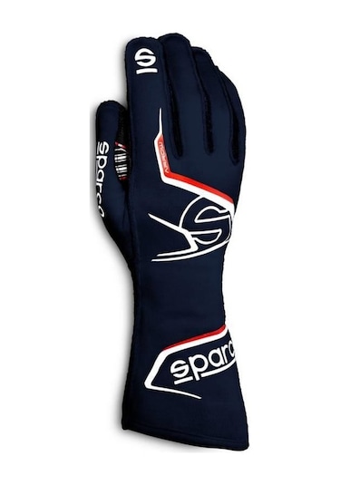 Sparco Arrow Eldiven Fia Onaylı Beyaz - Kırmızı - Lacivert