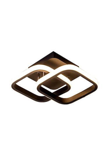 Eray Aydınlatma 9253 Plofonyer Siyah Led Avize