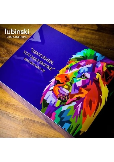 Lubinski Lacivert Lake Humidor 4552at