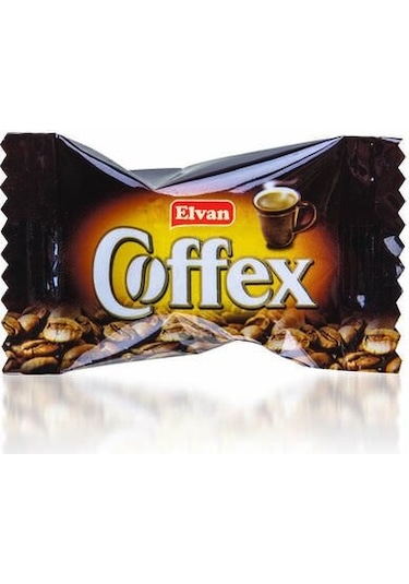 Elvan Coffex Kahveli Şeker Silindir 800 G