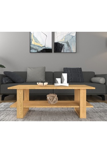 İndex Orta Sehpa, Ahşap Rivoli Renk, Dikdörtgen