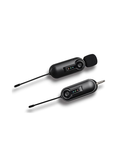 Springsun Mikrofon Uhf Kablosuz Mikrofon Klipsli Mikrofon 50m Etkili İletim Pil 3.5mm Trrs Fiş