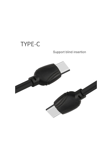 Awei Cl-62 2 İn 1 2.5a Usb-c / Type-c Şarj + Aktarım Alüminyum Alaşımlı Çift Yüzeyli Girişi Veri Kablosu, Uzunluk: 1m Kırmızı